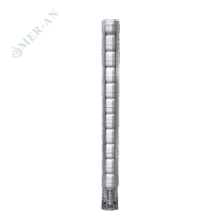 Nortek 6 PF 35 Serisi 6'' Paslanmaz Çelik Dalgıç Pompa | 2 - 50 HP | 175’lik Sondaj Borusuna Uygun 6 PF 35-18 → 30 HP