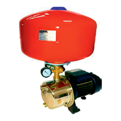 JSP INOX DİK PKT Jet Pompalı Paslanmaz Hidrofor – 1 HP / 24 LT Dikey Tanklı