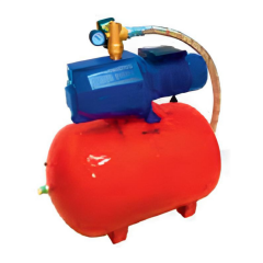 JSP 150 Paket – Jet Pompalı Hidrofor (1.5 HP / 50 LT Yatık Tanklı)