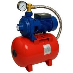 ATLANTİS 2MCP 160/160 – Çift Kademeli Hidrofor 6 KAT 12 DAİRE (2 HP / 50 LT Yatık Tanklı)