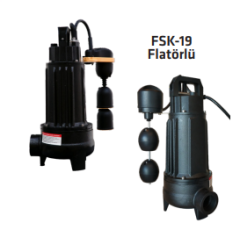 WATER SOUND ASANSÖR FLATÖRLÜ DÖKÜM GÖVDELİ PARÇALAYICILI TİP ATIK SU POMPASI