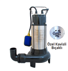 WATER SOUND BIÇAKLI TİP KİRLİ SU DRENAJ POMPASI - Detay Görsel
