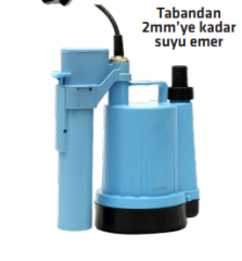 WATER SOUND PLASTİK GÖVDELİ OTOMATİK SWİTCHLİ DRENAJ POMPALARI