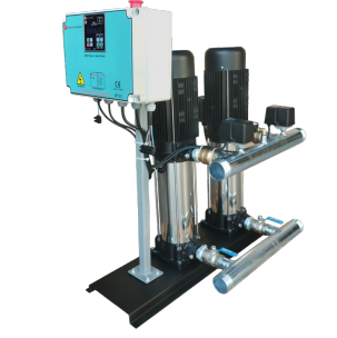 WATER SOUND ÇOK KADEMELİ DİKEY ÇİFT POMPALI PAKET HİDROFORLAR