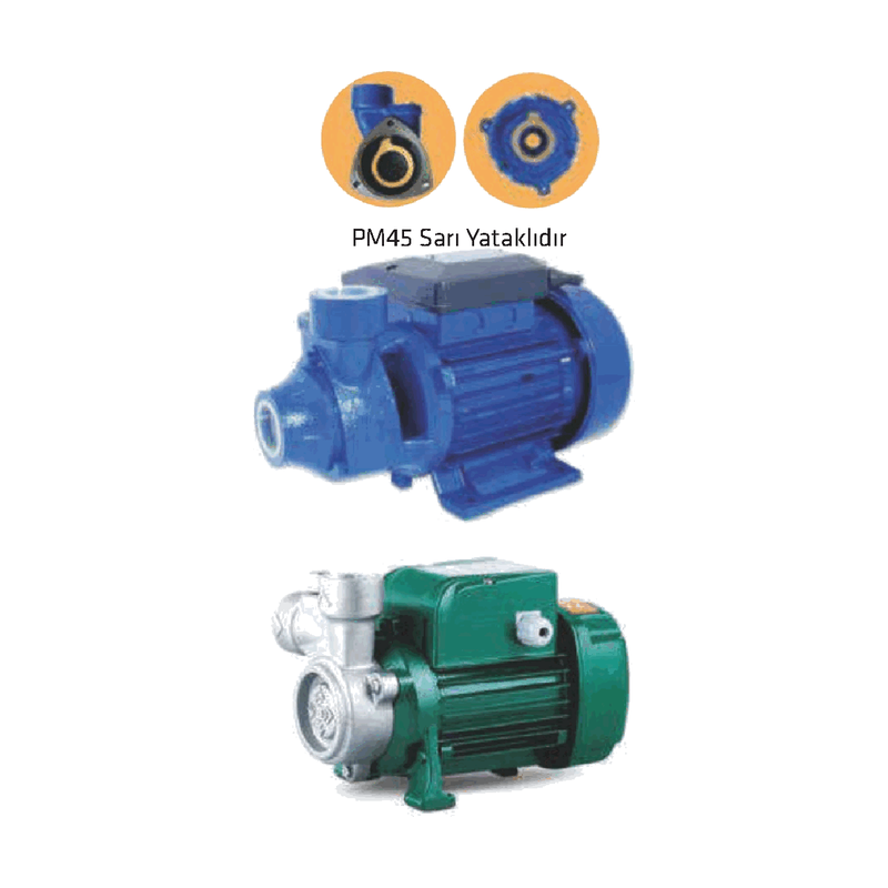 WATER SOUND PERİFERİK POMPALAR PF MODELİ PASLANMAZ GÖVDE