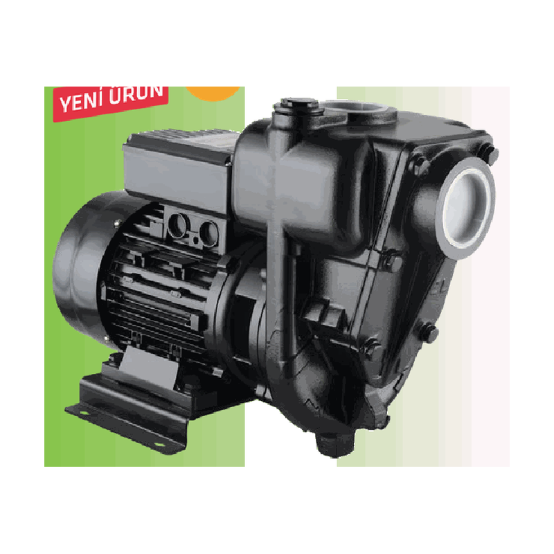 WATER SOUND KLEPELİ AÇIK TİP DÖKÜM FANLI ATIK SU SANTRİFÜJ POMPASI  2HP 220 V